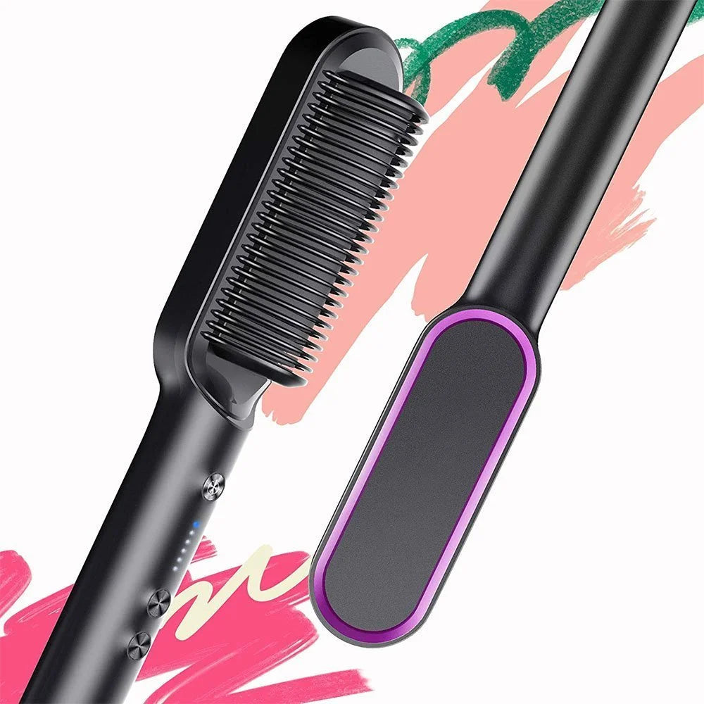 MaxComb™️ I Haarbürste Glätteisen