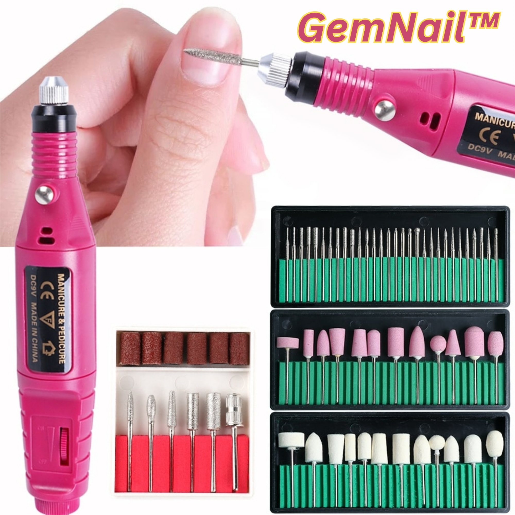 GemNail™️ I Elektrisches Nagel Bausatz