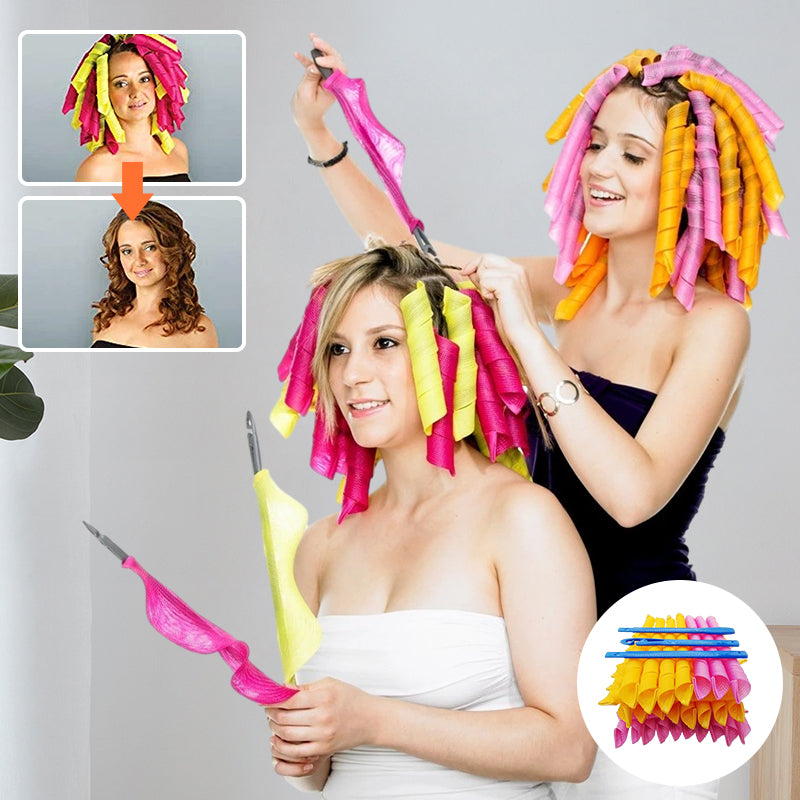 TwirlTress™ Wärmefreie magische Lockenwickler