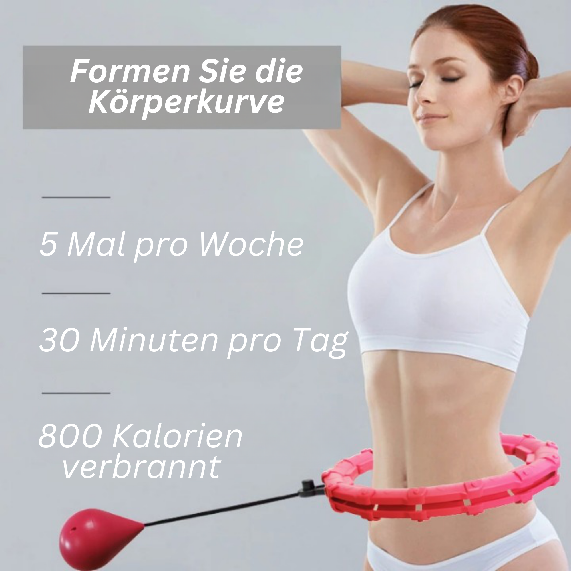 FitHoop™️ I Verstellbare Sport-Hula-Hoops