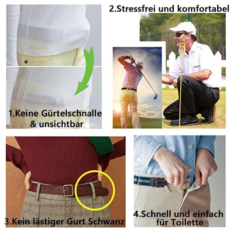 EasyTie™️ I Schnallenfreier elastischer Gürtel (1+1 GRATIS)