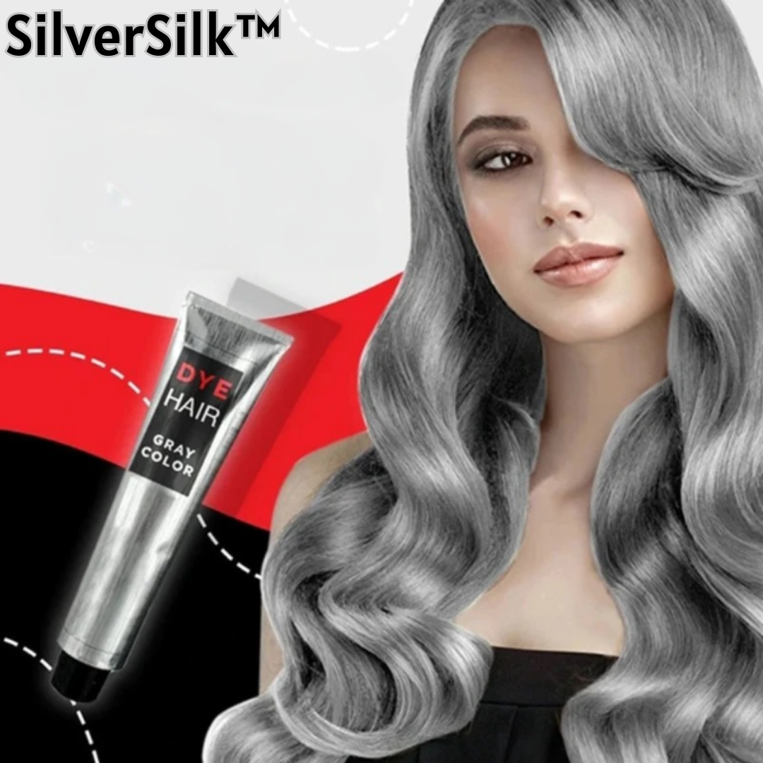 SilverSilk™ Silberne Haarfärbecreme (1+1 GRATIS)