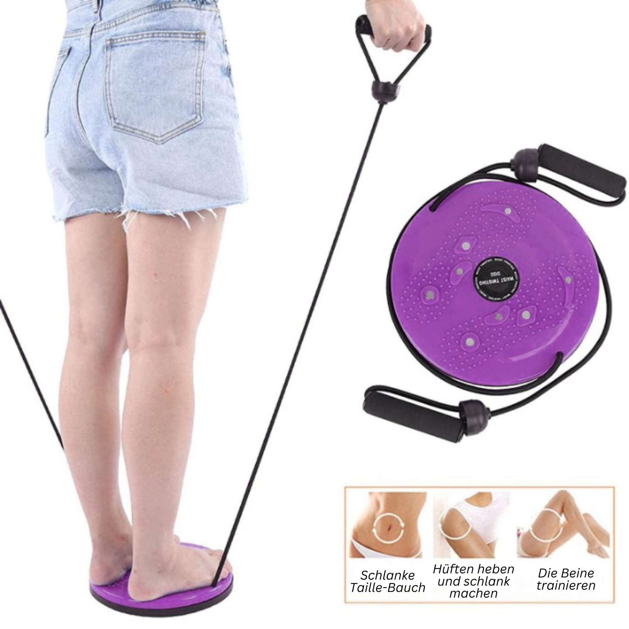 FlexSpin™️ I Zwirnscheibe mit Seil