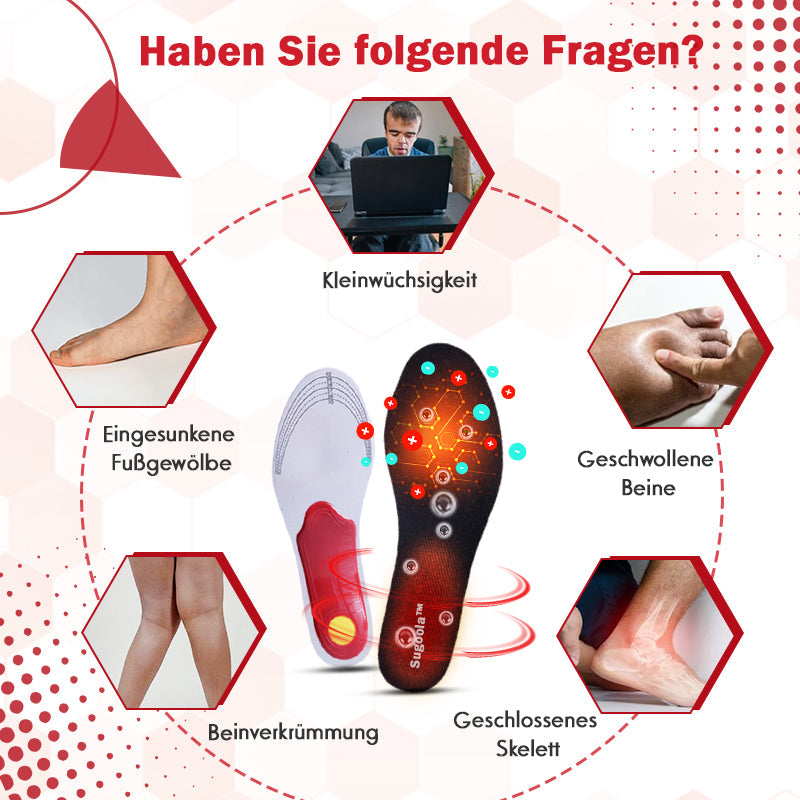 Sugoola™ Orthopädische Einlegesohle Fußgewölbestütze (1+1 GRATIS)