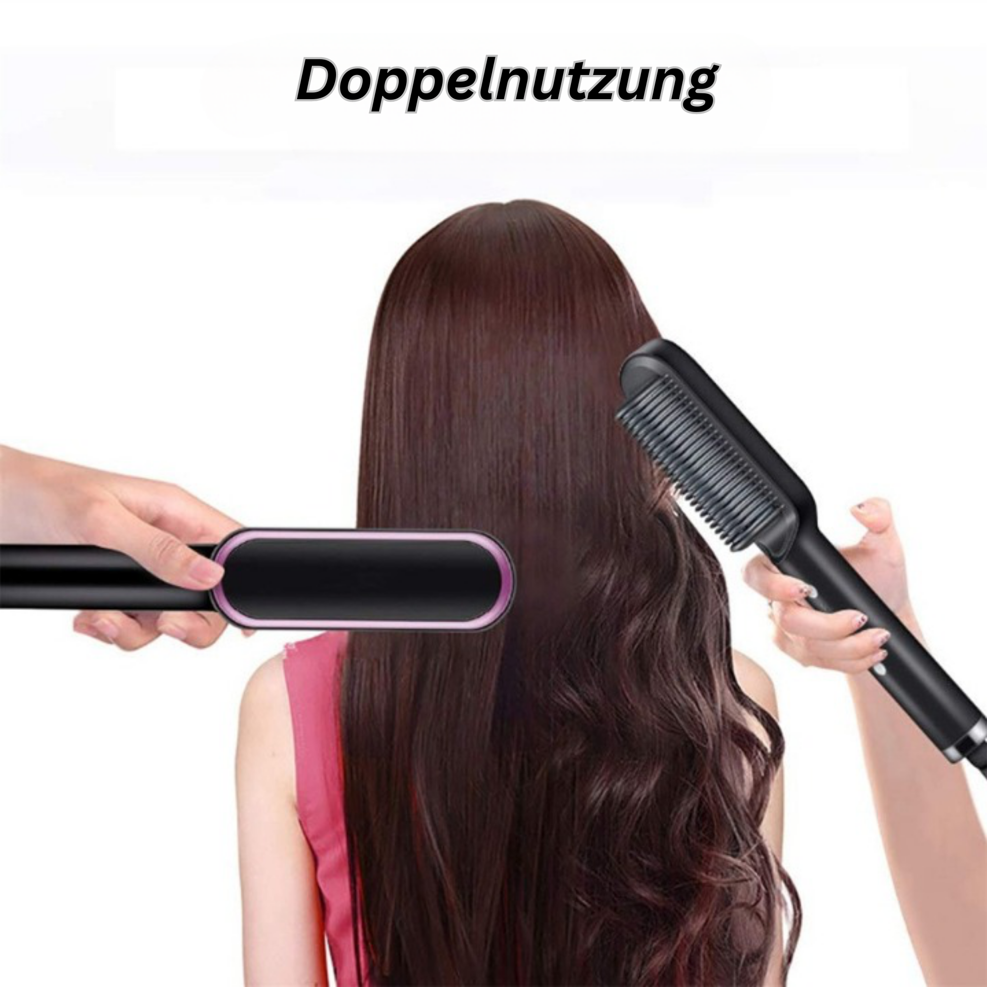 MaxComb™️ I Haarbürste Glätteisen