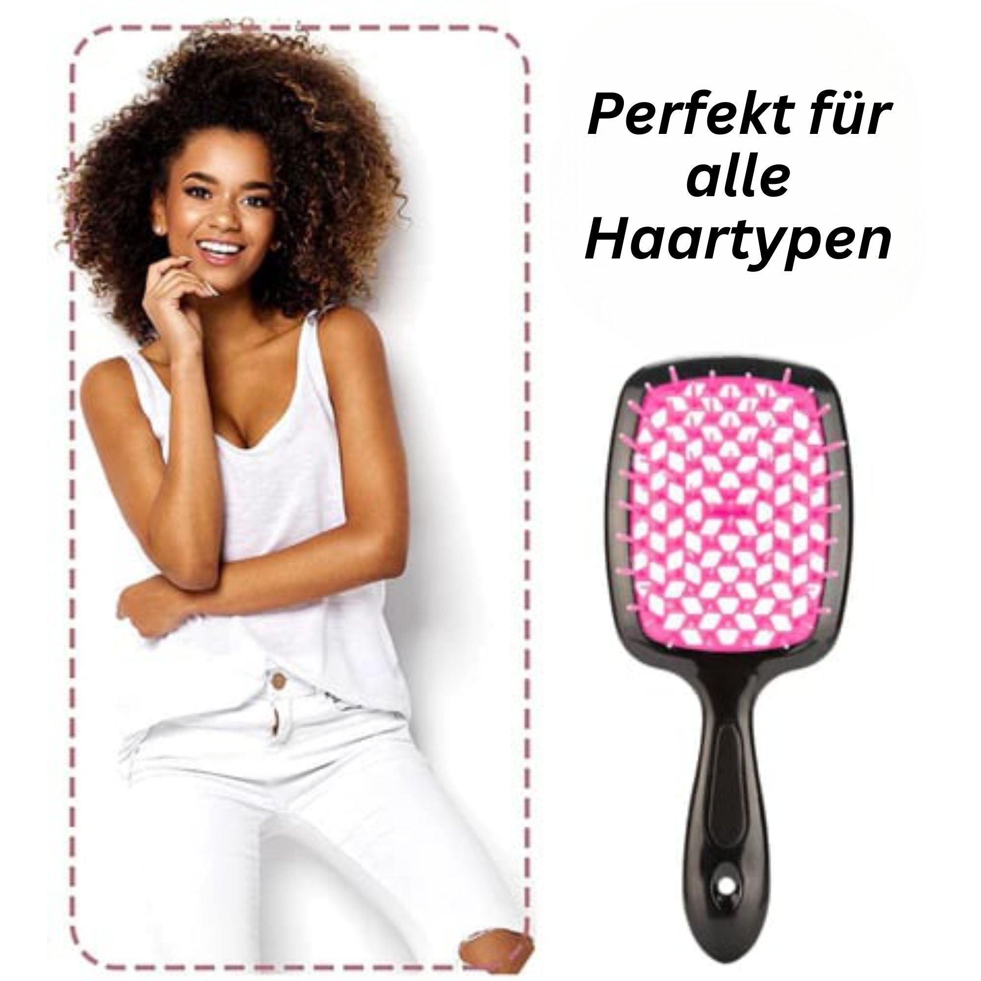 FrizzFix™️ I Entwirrende Haarbürste (1+1 GRATIS)