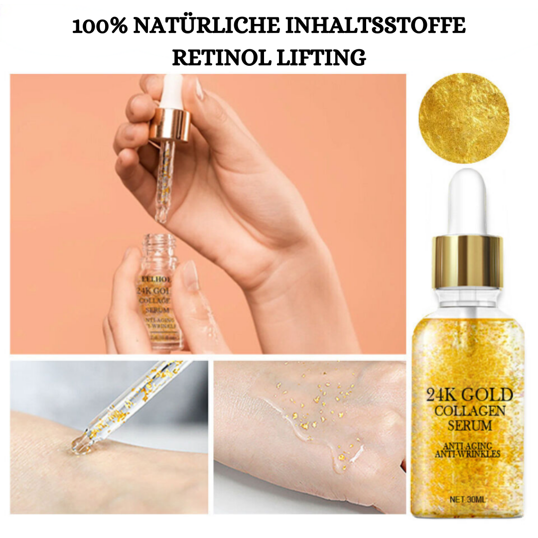GoldGlow™ 24K Gold Gesichtsserum (1+1 GRATIS)