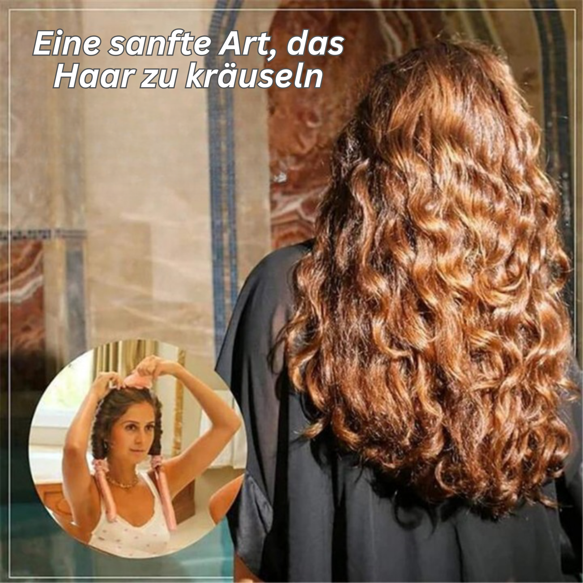 SilkWave™️ I Hitzefreier Lockenstab-Stirnband (1+1 GRATIS)