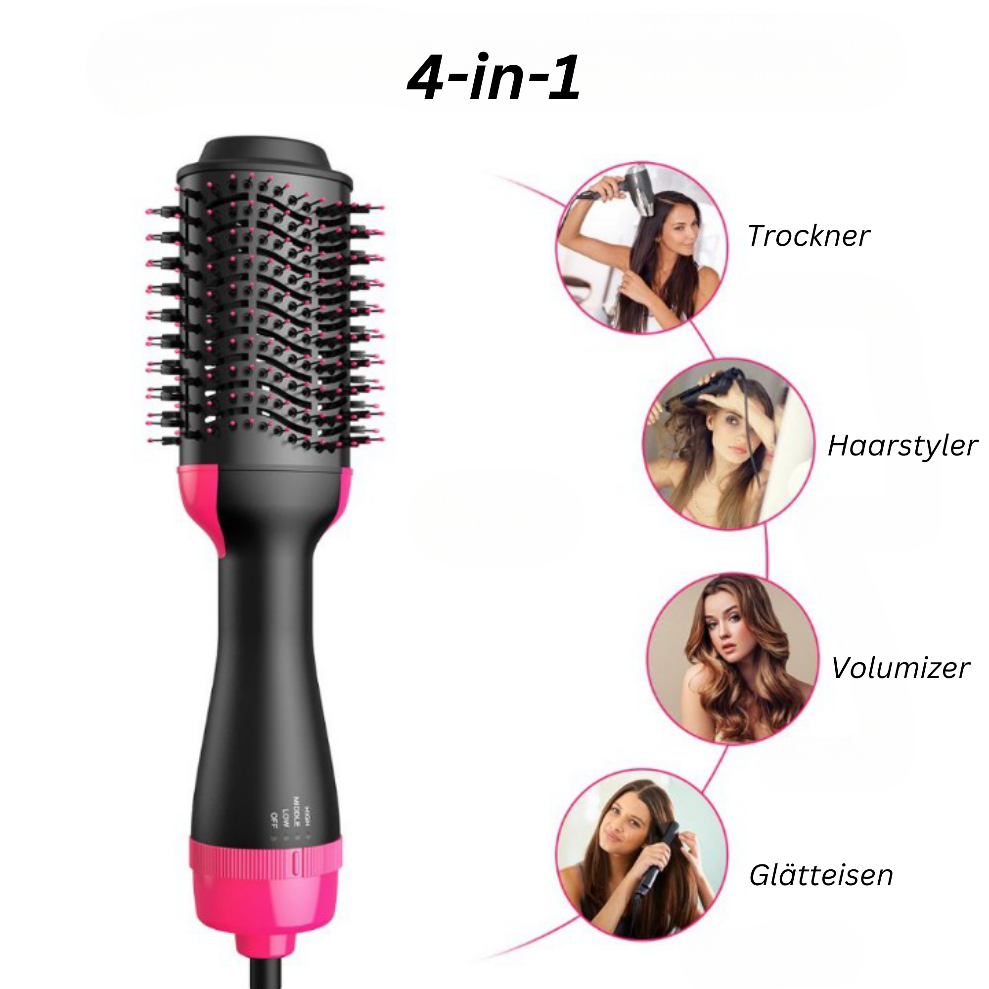 HairFlex™️ I Haarbürstentrockner