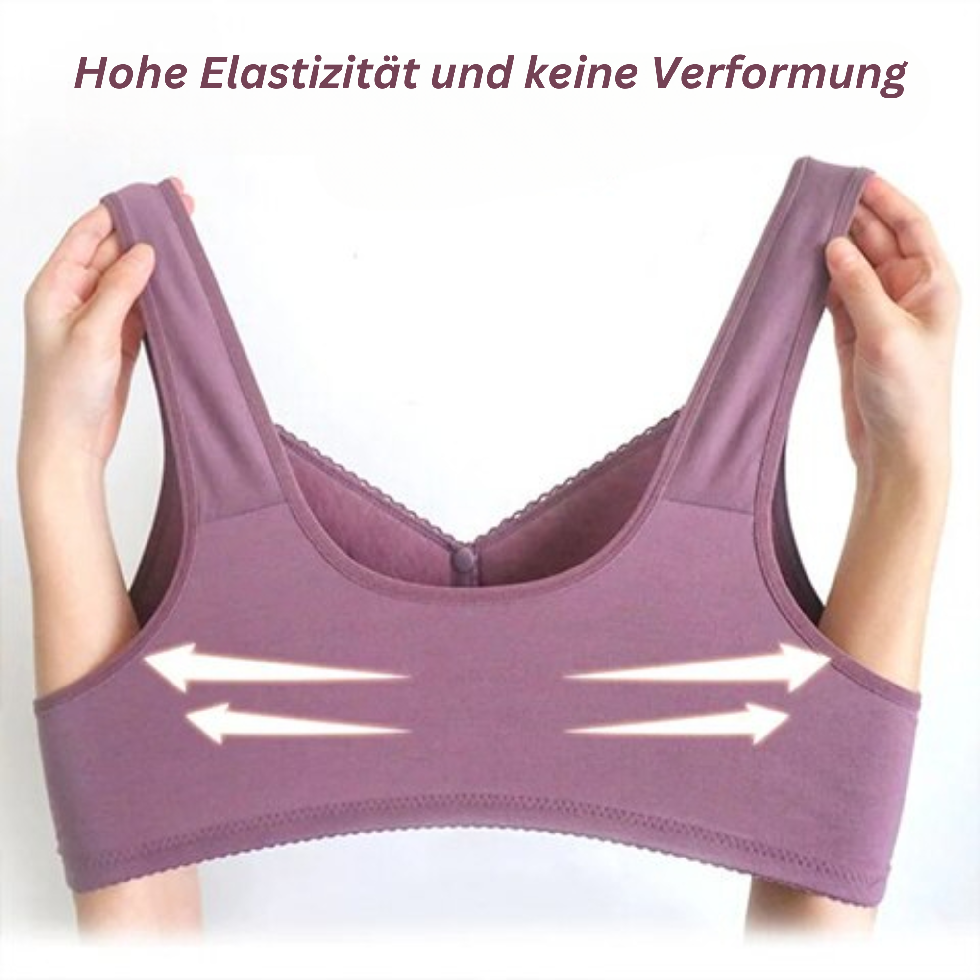 LyraLift™️ I LiftStraffender BH mit Knopfverschluss vorne