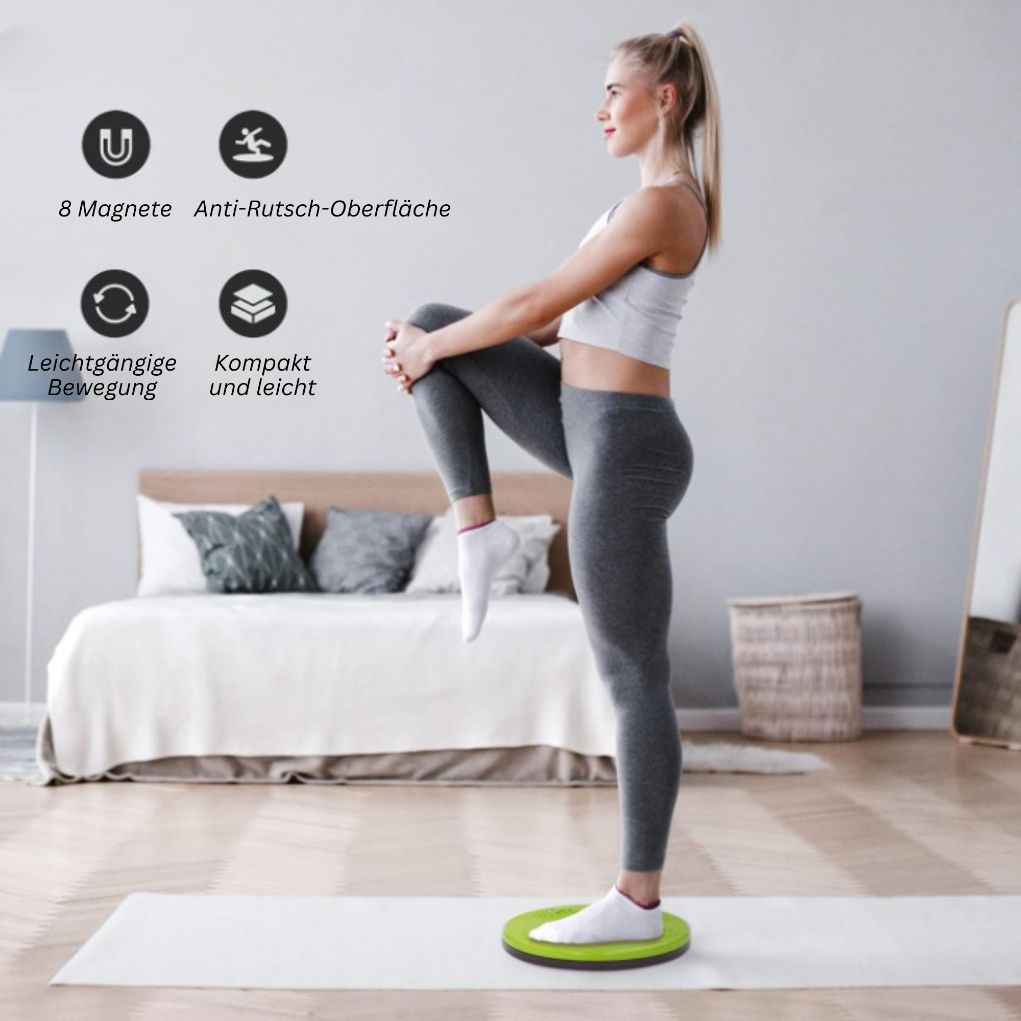 FlexSpin™️ I Zwirnscheibe mit Seil