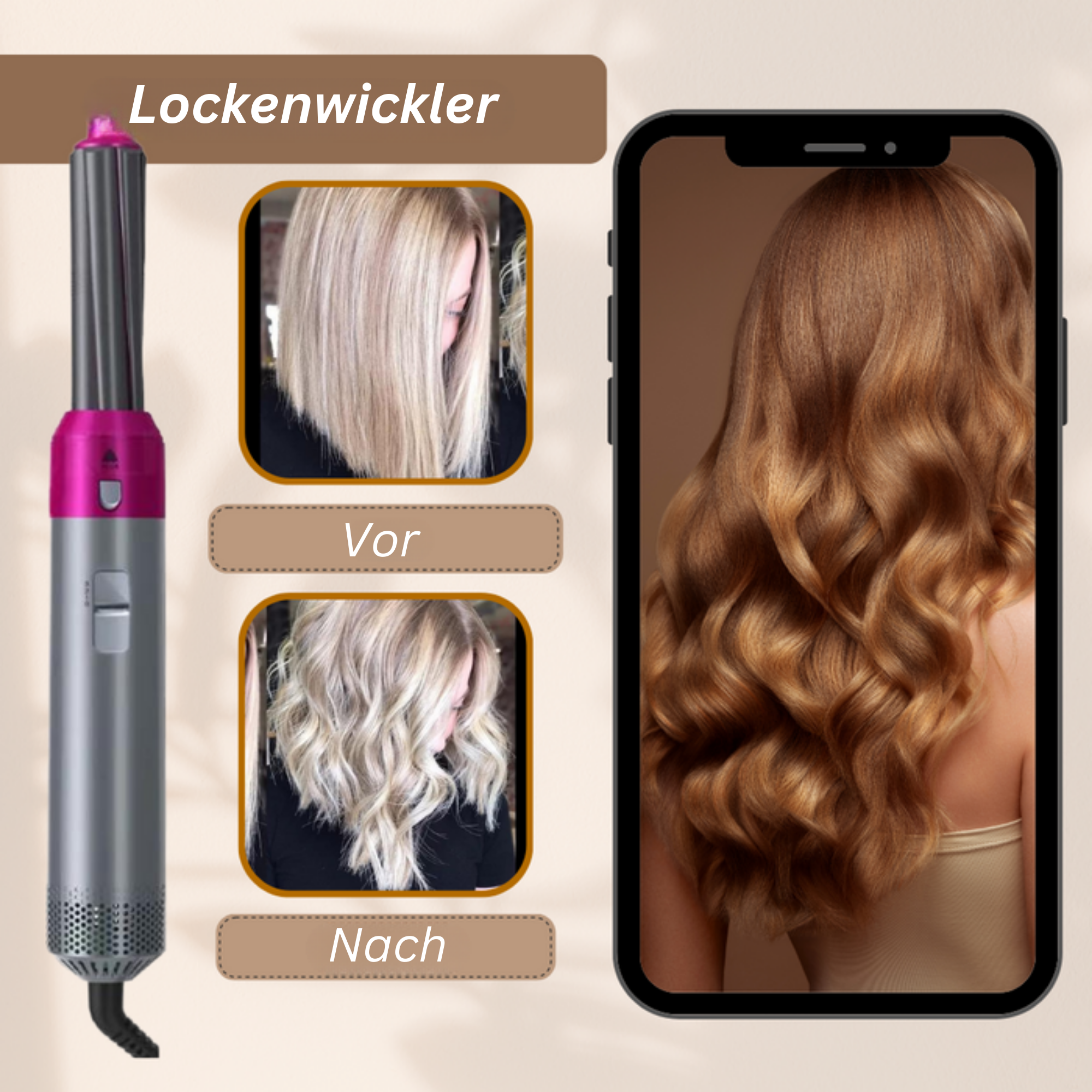 NovaStyler™️ I 5 in 1 Haarstyler