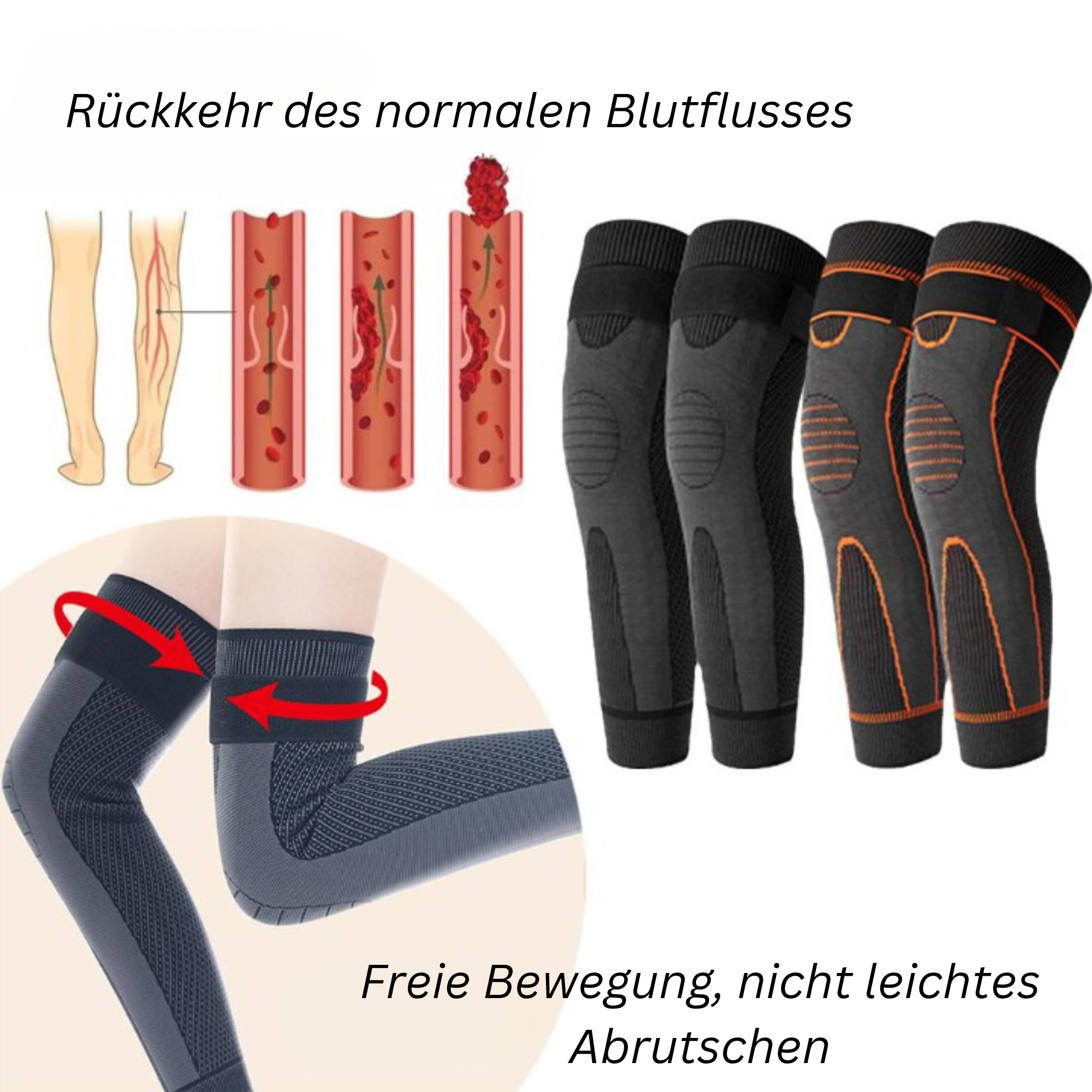 FlexiKnee™️ I Kompressions-Knieschoner