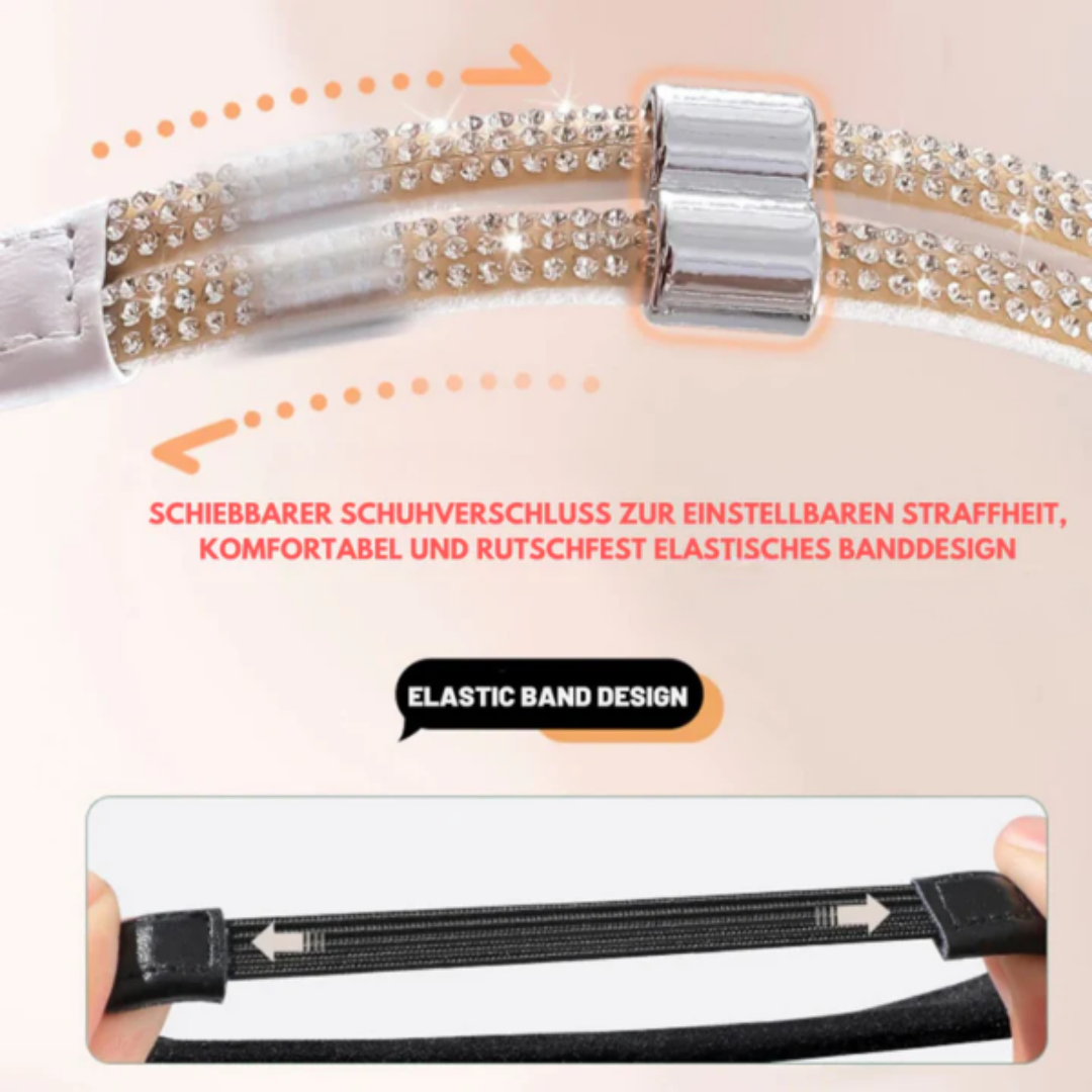 GlamGrip™ Elastische Fersenriemen (1+1 GRATIS)