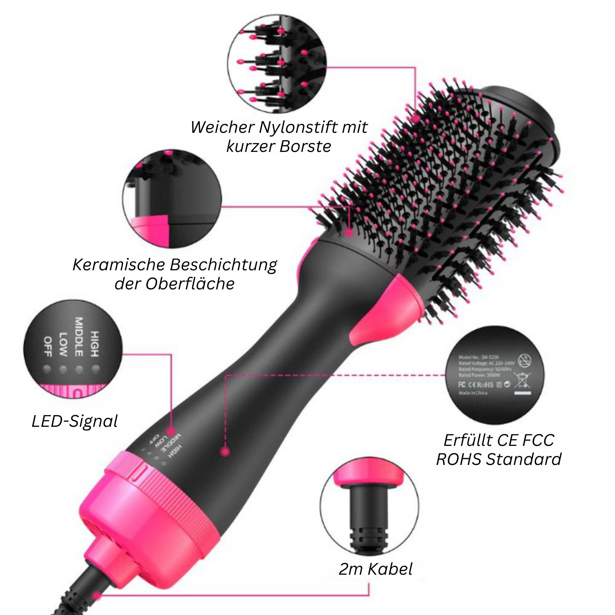 HairFlex™️ I Haarbürstentrockner
