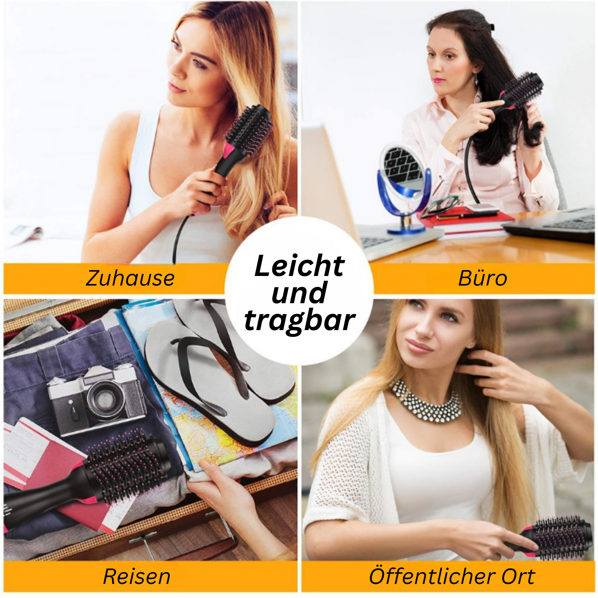 HairFlex™️ I Haarbürstentrockner