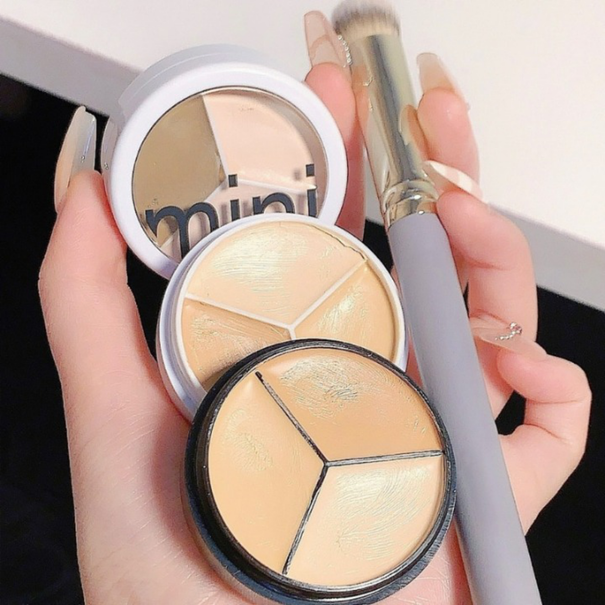 BlushBabe™️ I Dreifarbige Abdeckstift Palette (1+1 GRATIS)