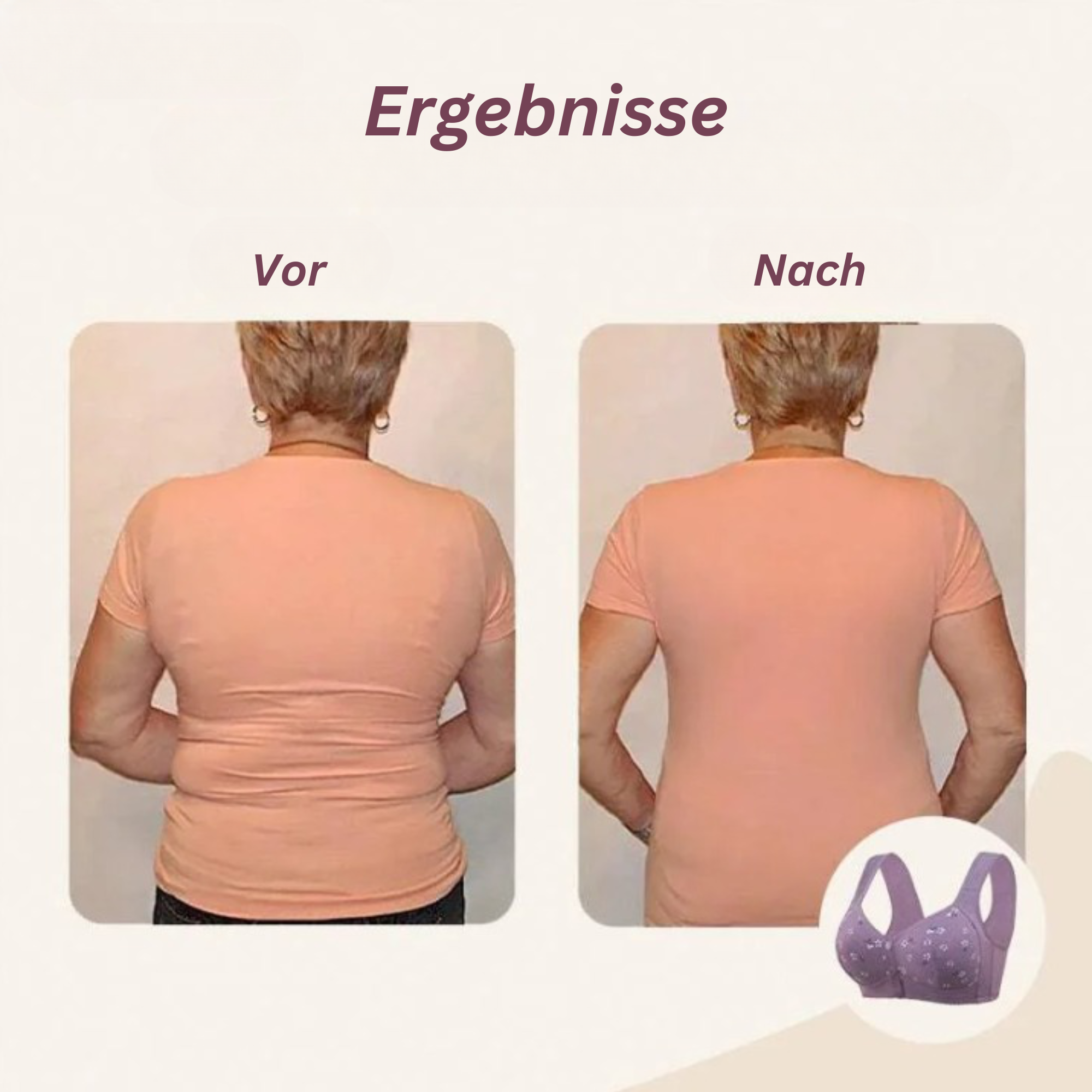 LyraLift™️ I LiftStraffender BH mit Knopfverschluss vorne