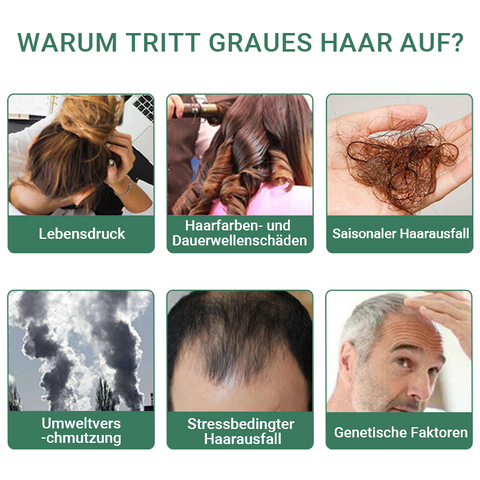 Furzero™ Graues weißes Haar Behandlung Spray (1+1 GRATIS)