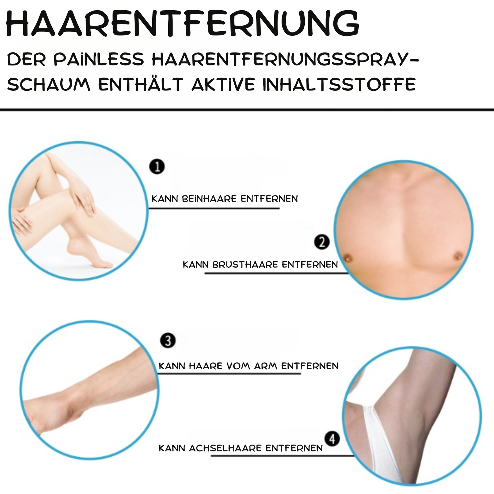 SmoothSweep™ - Körperhaarentfernungsspray