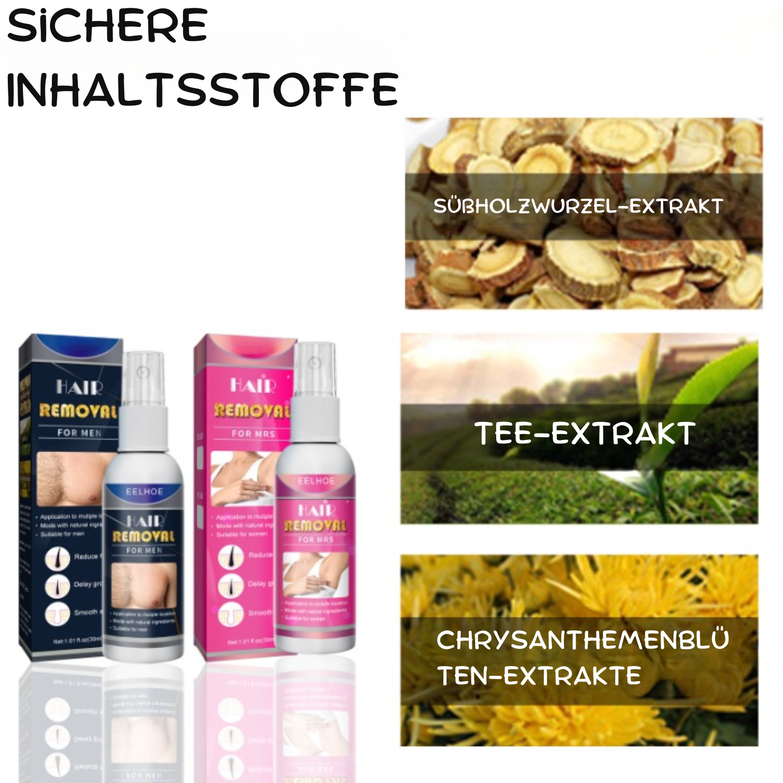 SmoothSweep™ - Körperhaarentfernungsspray