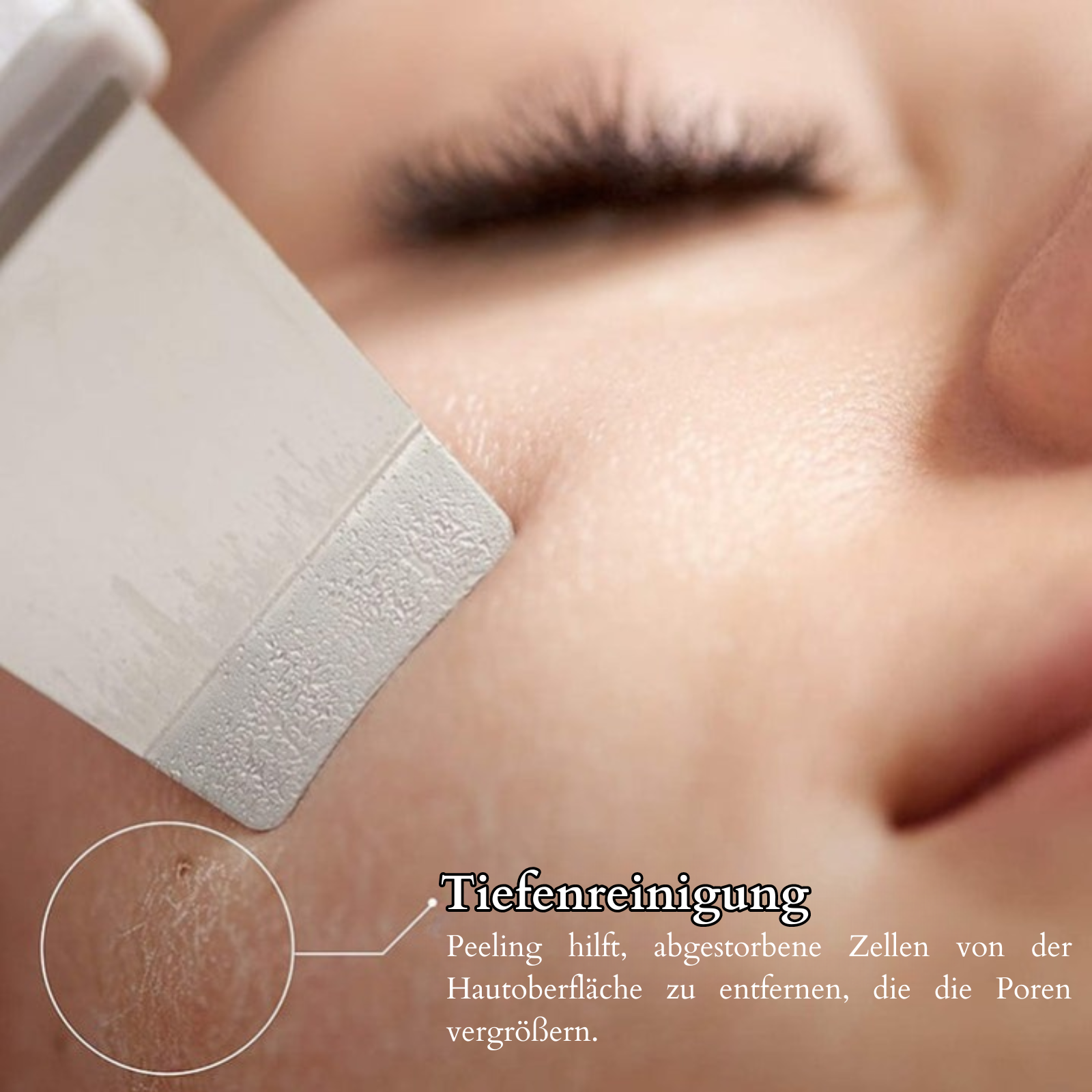 TechTonic™ - Ultraschall-Hautschrubber