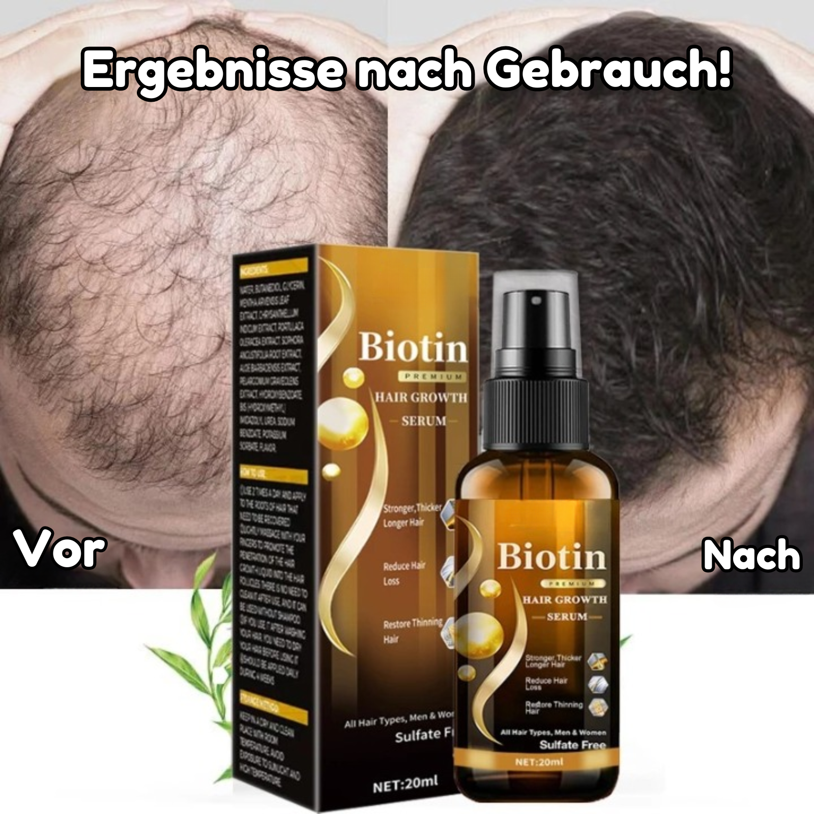HaloHair™ - Haarwachstumsserum