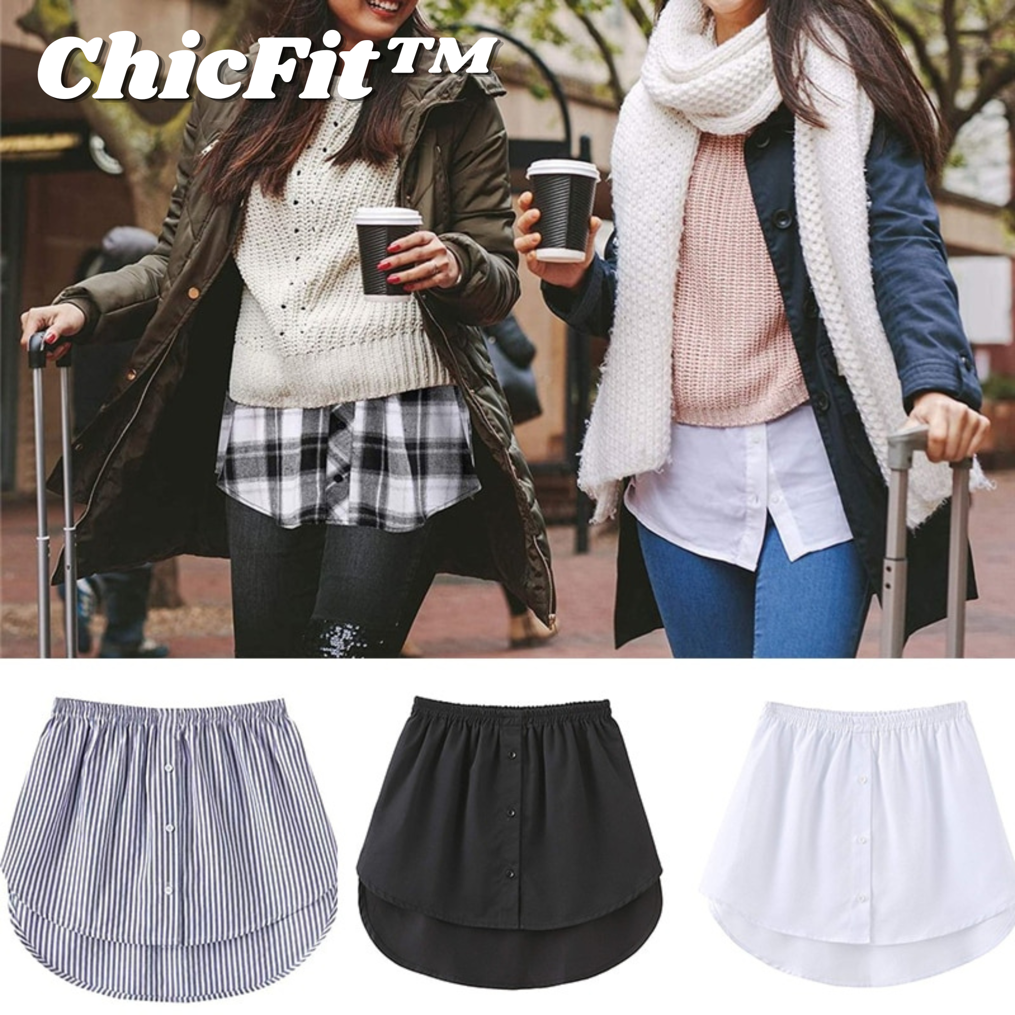 ChicFit™️ I  Hemdverlängerer