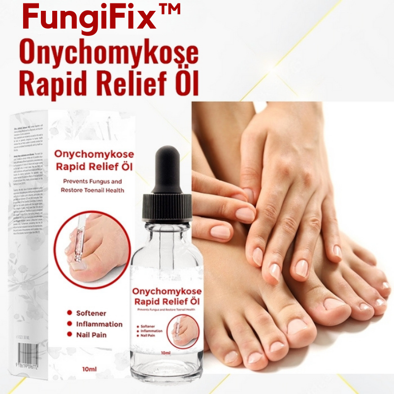 FungiFix™️ - Onychomykose Rapid Relief Öl (1+1 GRATIS)