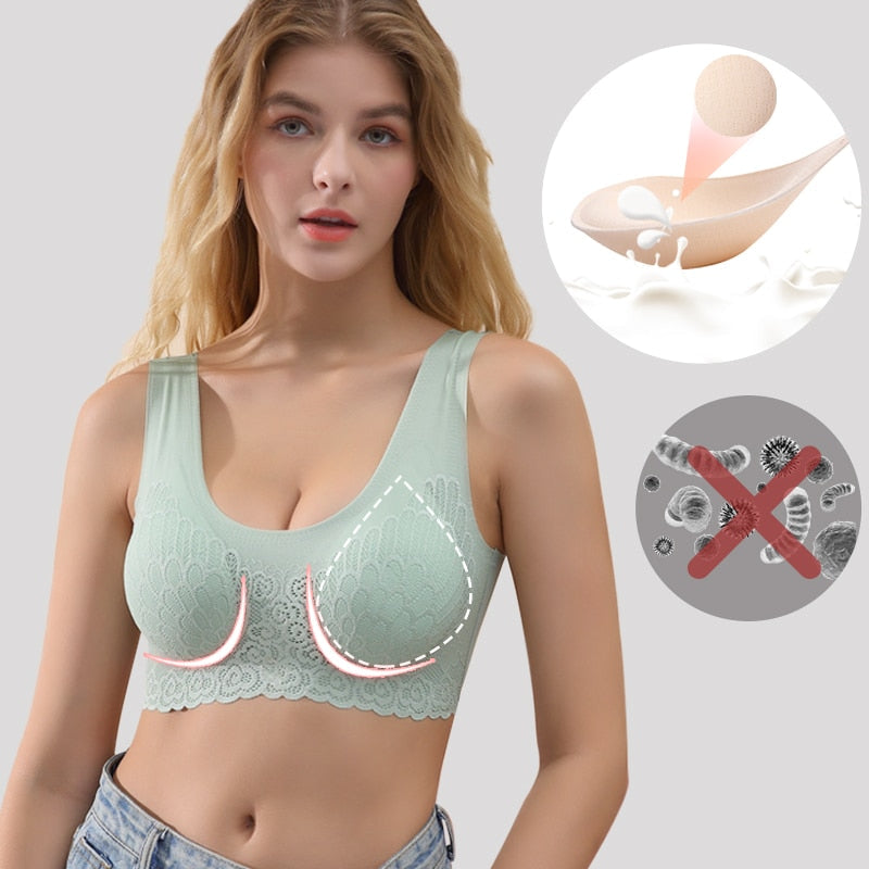 ComfyBra™️ I Kabelloser, nahtloser Latex-BH (1+1 GRATIS)