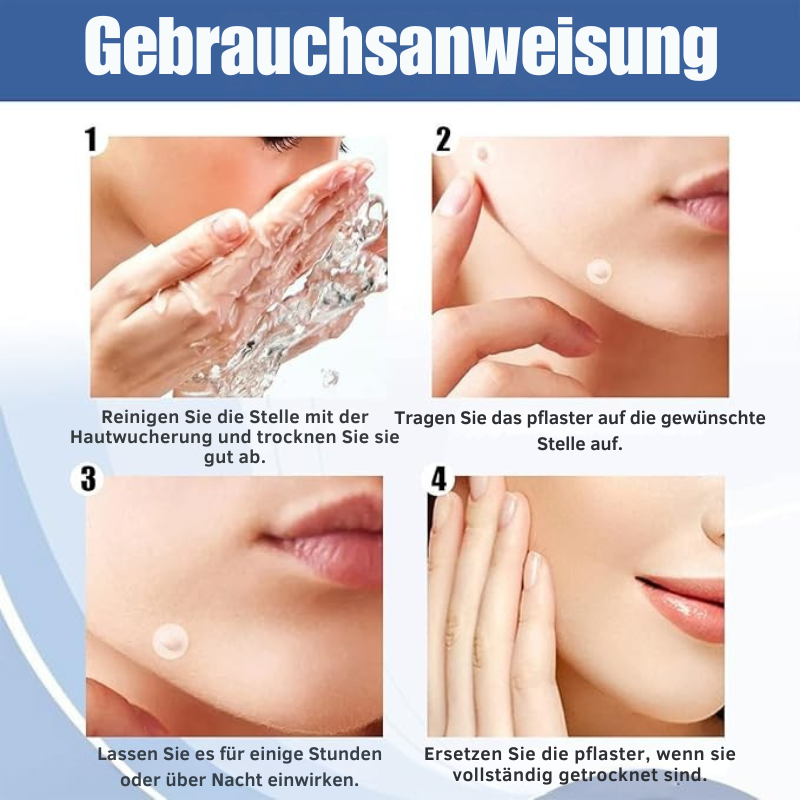 ClearSkin™ - Pflaster für Hautanhängsel