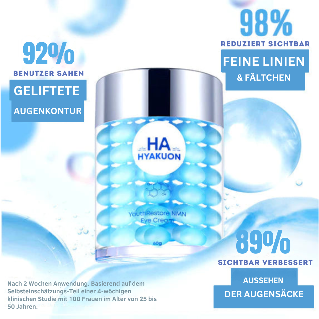 HYAKUON™ - Augensackentferner und straffende Creme (1+1 GRATIS)
