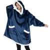Cloudieo™ Übergroßer Kapuzenpulli mit Decke