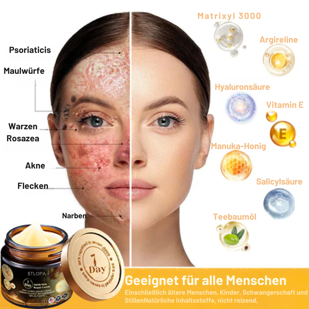 LuxeGlow™ - Multi-Effekt All-in-One Hautpflegecreme
