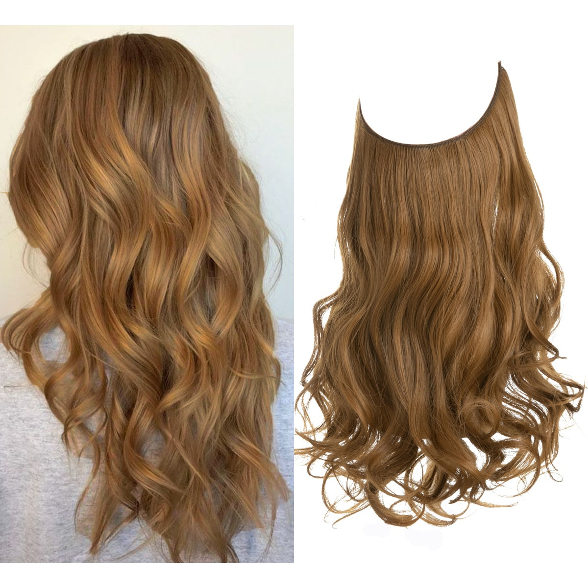 HairDaz™️ I Synthetische unsichtbare Haarverlängerung