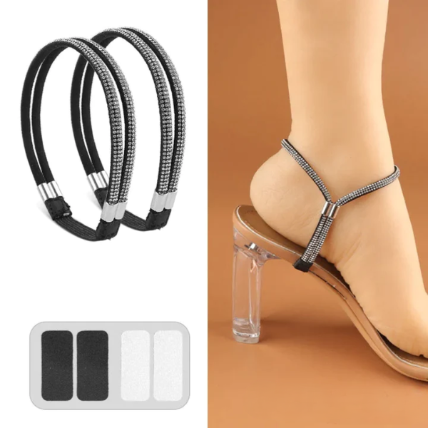 GlamGrip™ Elastische Fersenriemen (1+1 GRATIS)