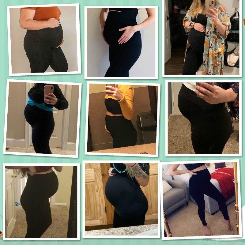 Vaslanda™️ Leggings mit hoher Taille für die Mutterschaft