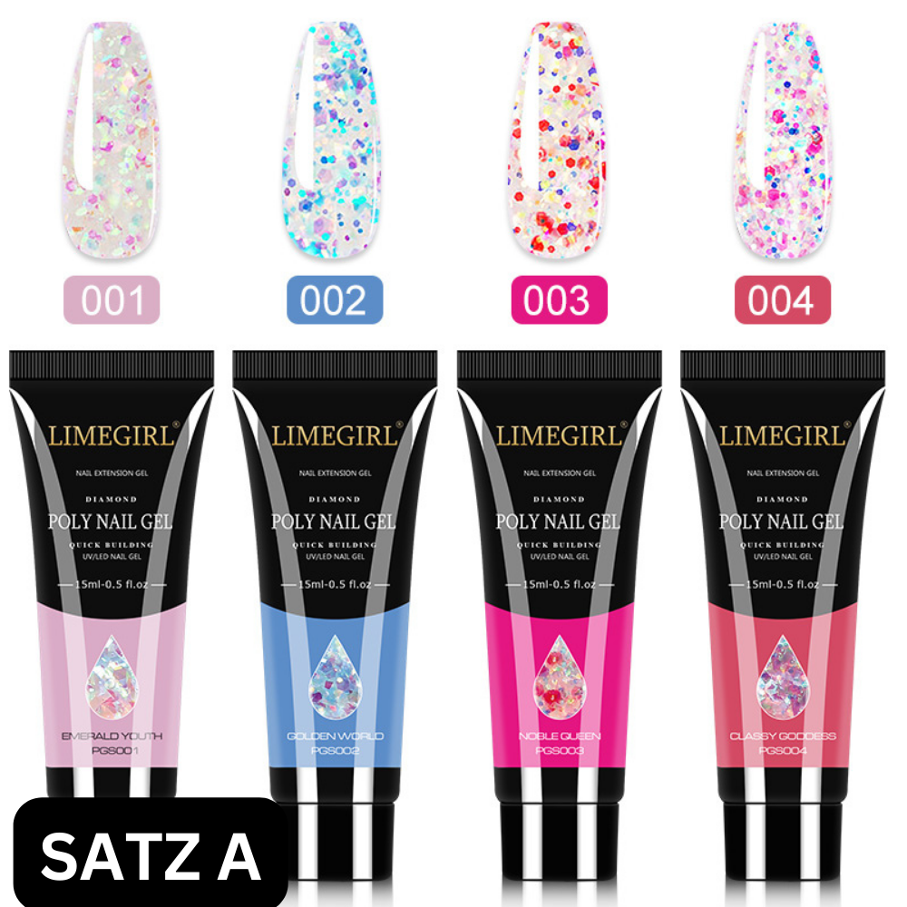 LimeGirl® - Polygel DIY Nagel-Kit