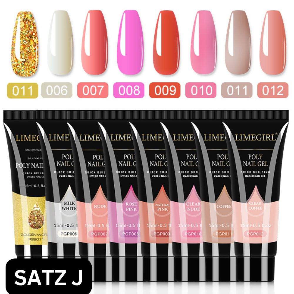 LimeGirl® - Polygel DIY Nagel-Kit