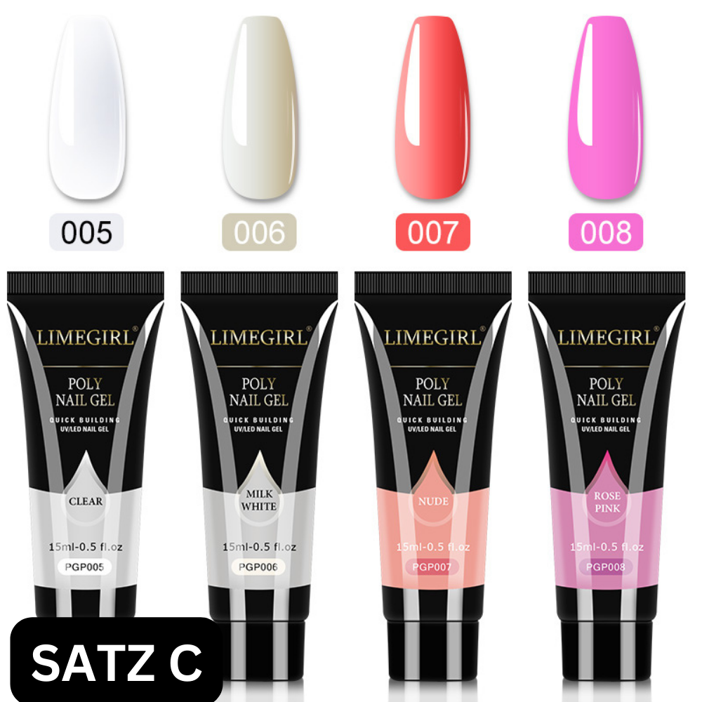 LimeGirl® - Polygel DIY Nagel-Kit