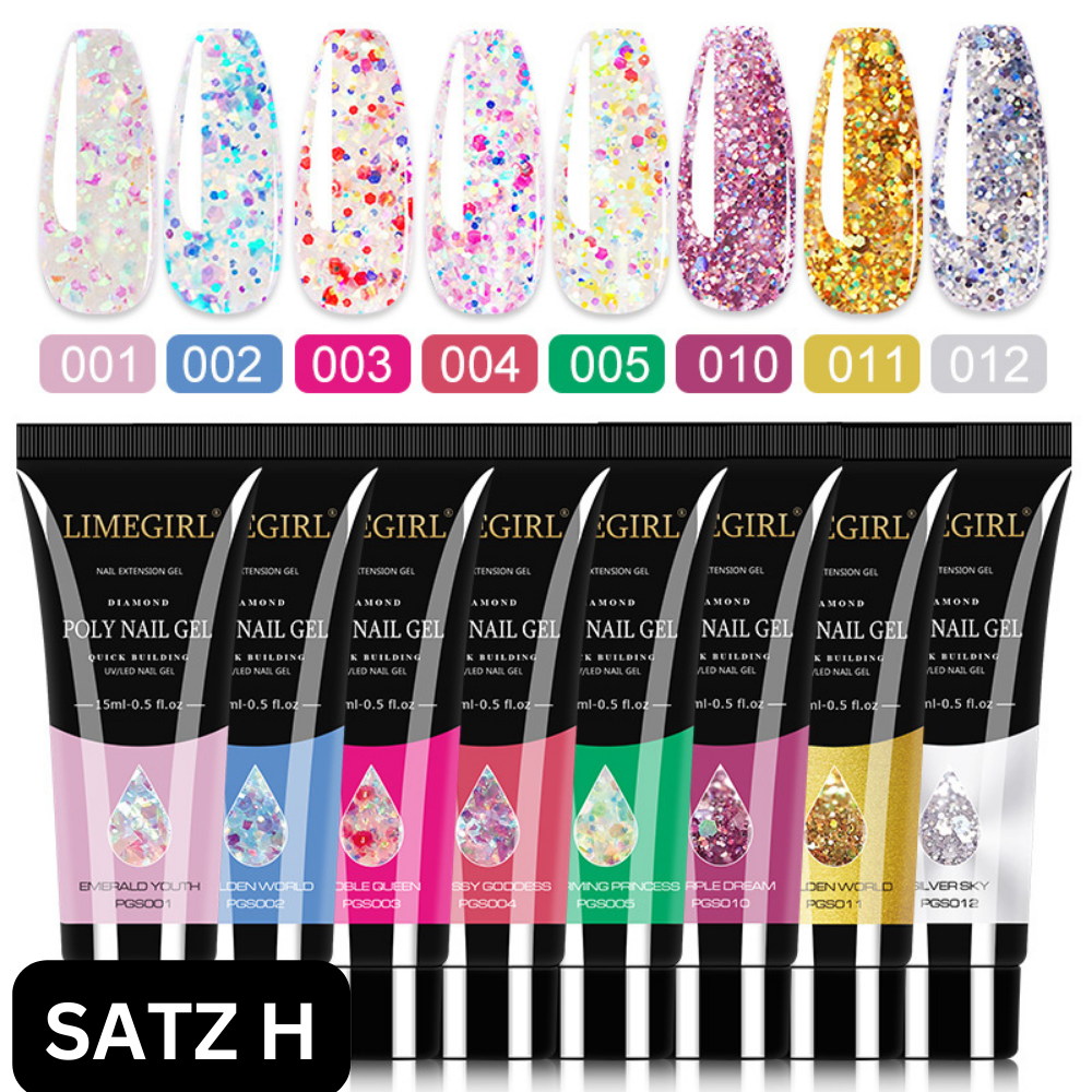 LimeGirl® - Polygel DIY Nagel-Kit