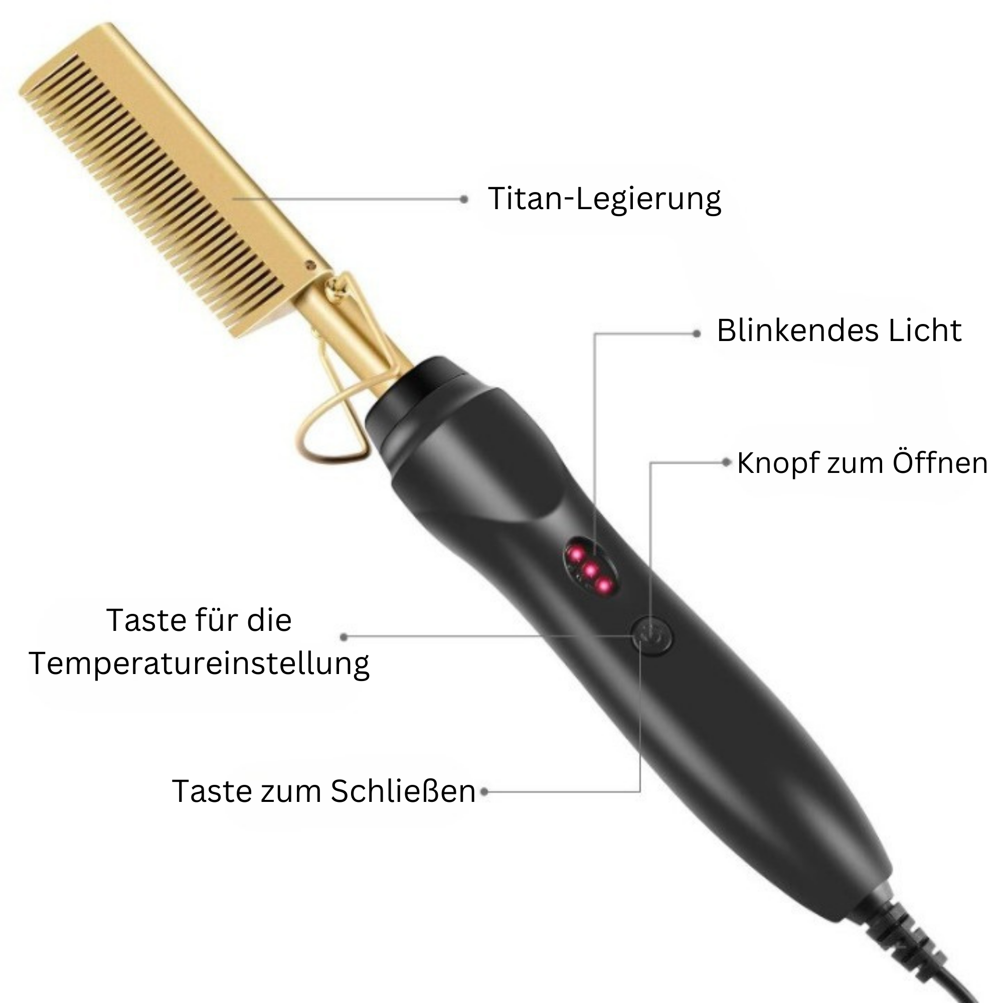 Cocomb™️ 2 in 1 heißer Kamm