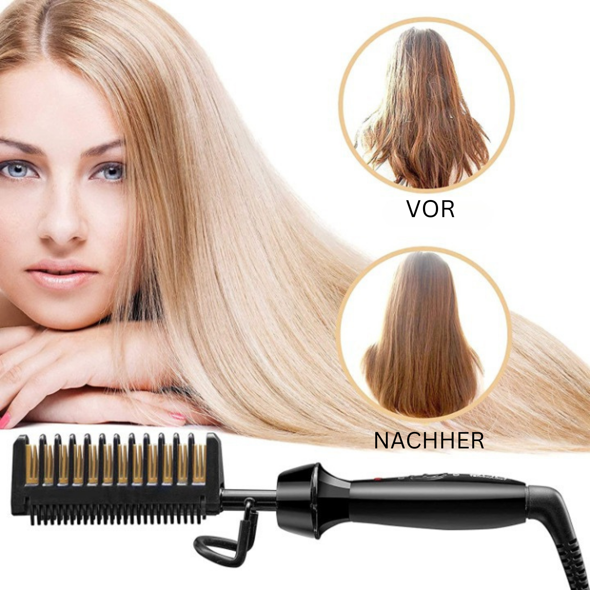 Cocomb™️ 2 in 1 heißer Kamm