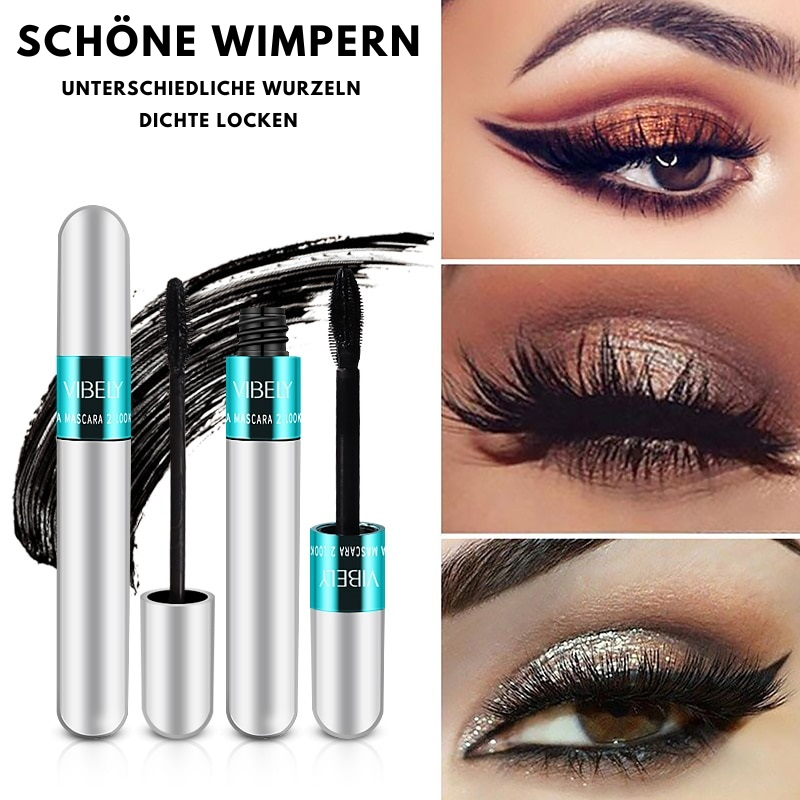 VIBELY™ - 4D Wimperntusche aus Seidenfasern